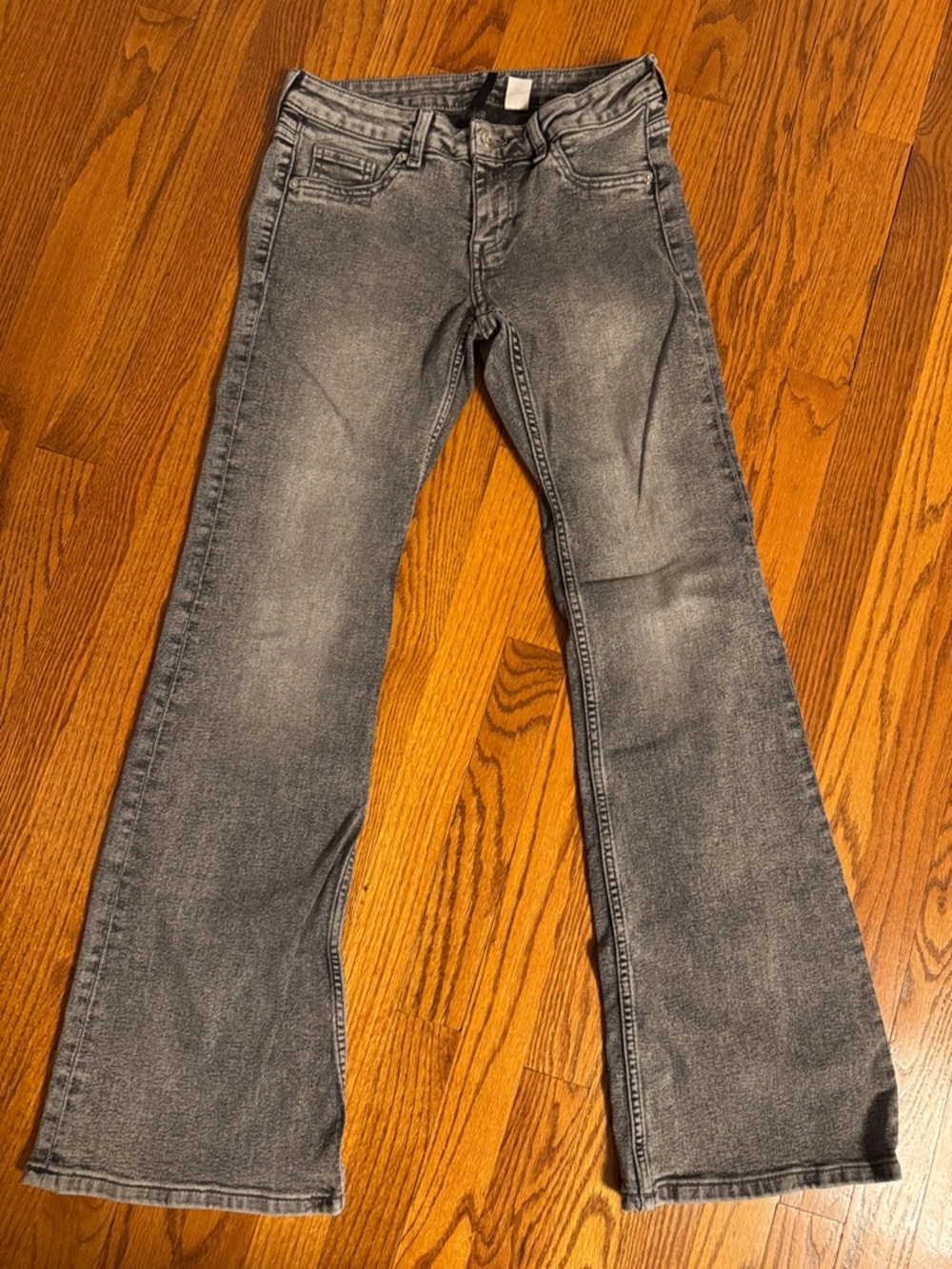 H&M Divided Low Rise Flared Leg Jeans